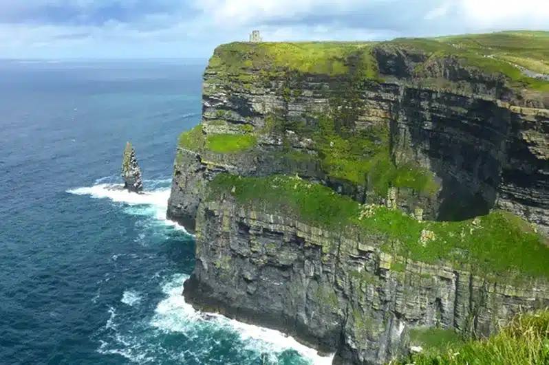 Discover the Cliffs of Moher, towering over the west Clare coast
