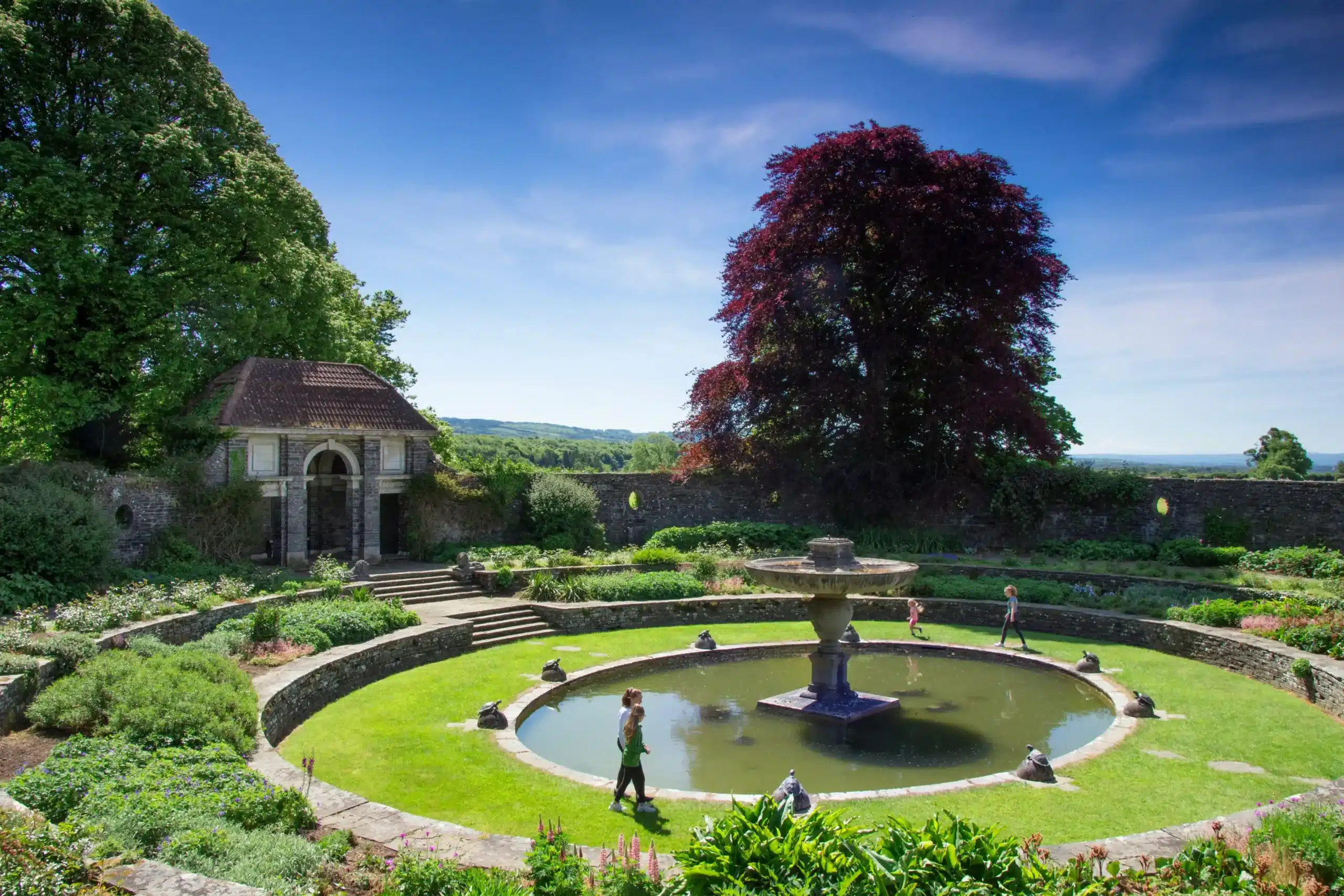 Visit Heywood Gardens in Ballinakill, Co. Laois, with historic parkland, Lutyens gardens.
