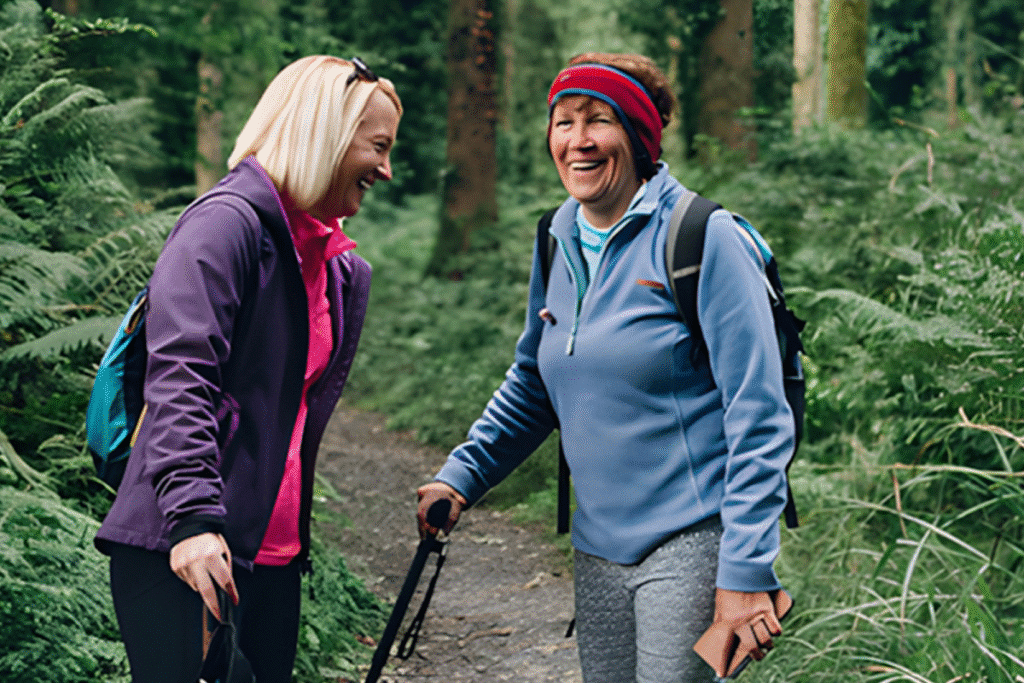Walking the Slieve Bloom Way at Kinnitty